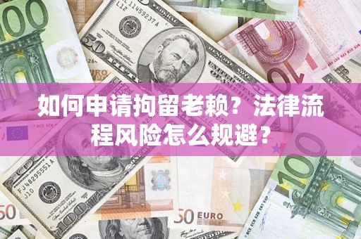 北京如何申请拘留老赖？法律流程风险怎么规避？